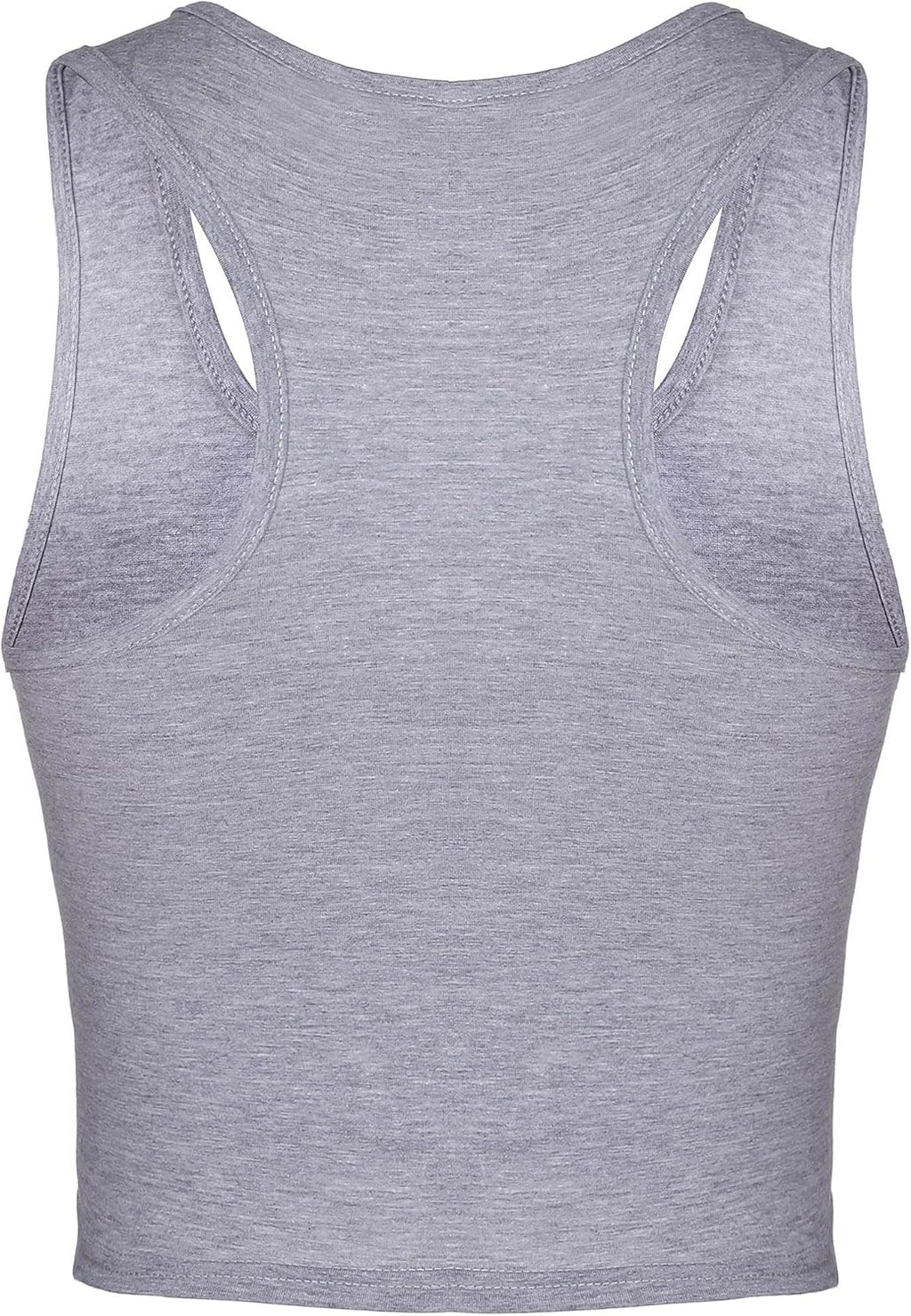 3 Pieces Crop Tops for Women, Workout Tops Basic Cropped Tank Tops Sleeveless Racerback Sports Gym Crop Tank for Teen Girls